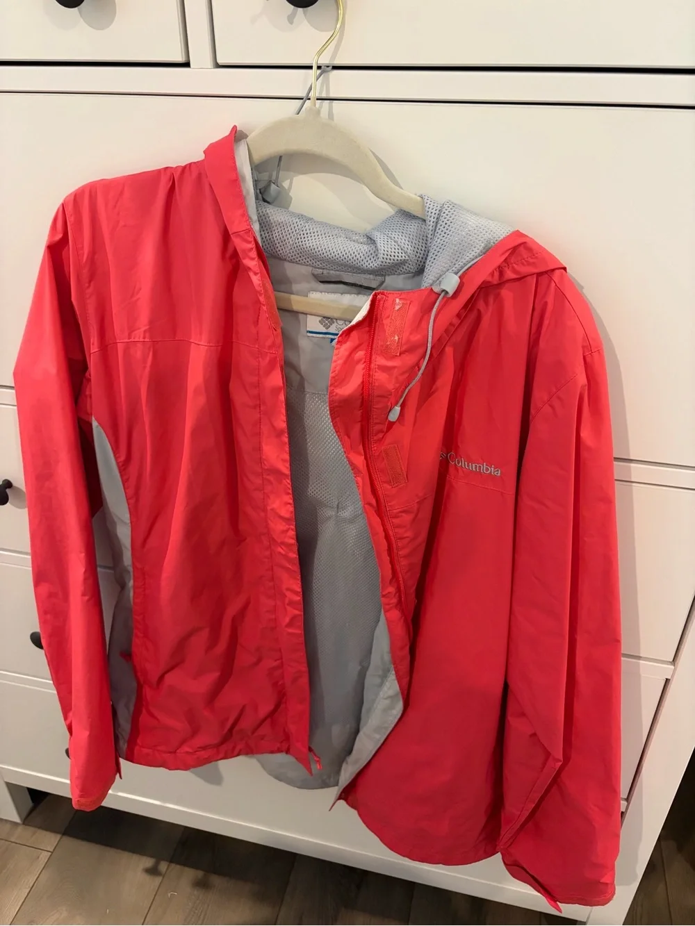Columbia Kids' Coral Hooded Rain Jacket